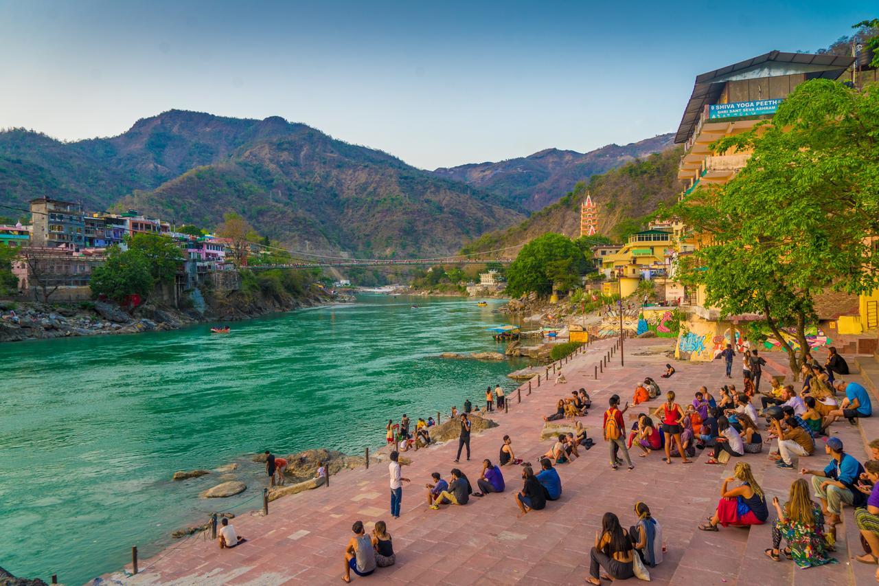 Skyard Rishikesh, Laxman Jhula 호스텔 외부 사진