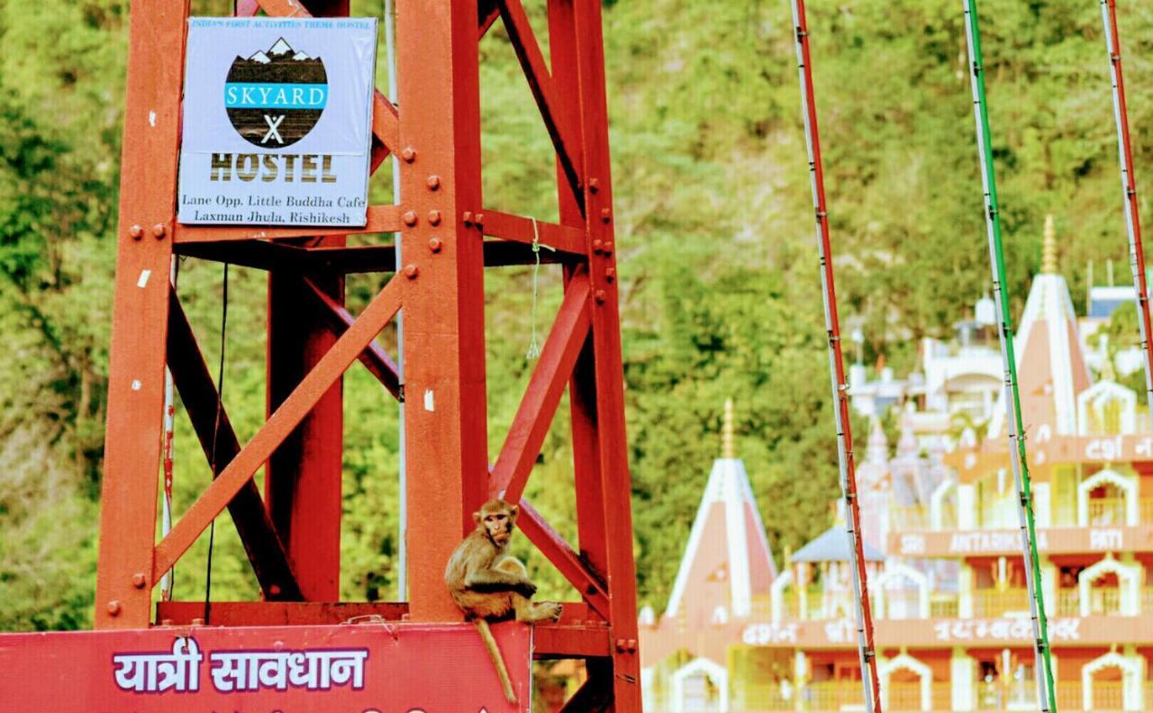 Skyard Rishikesh, Laxman Jhula 호스텔 외부 사진